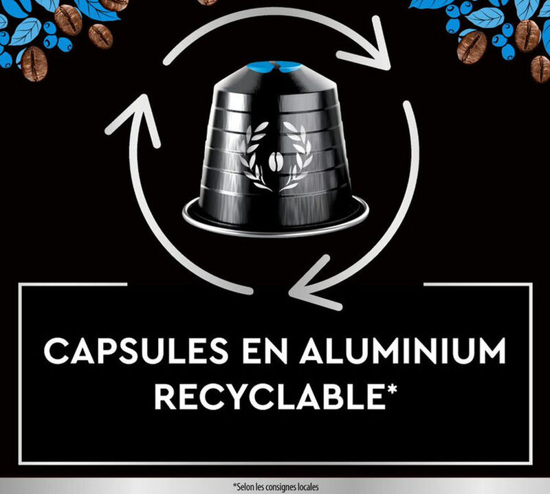 10 capsules compatibles Nespresso* Original Espresso D&eacute;caf&eacute;in&eacute; - CARTE NOIRE image number 4
