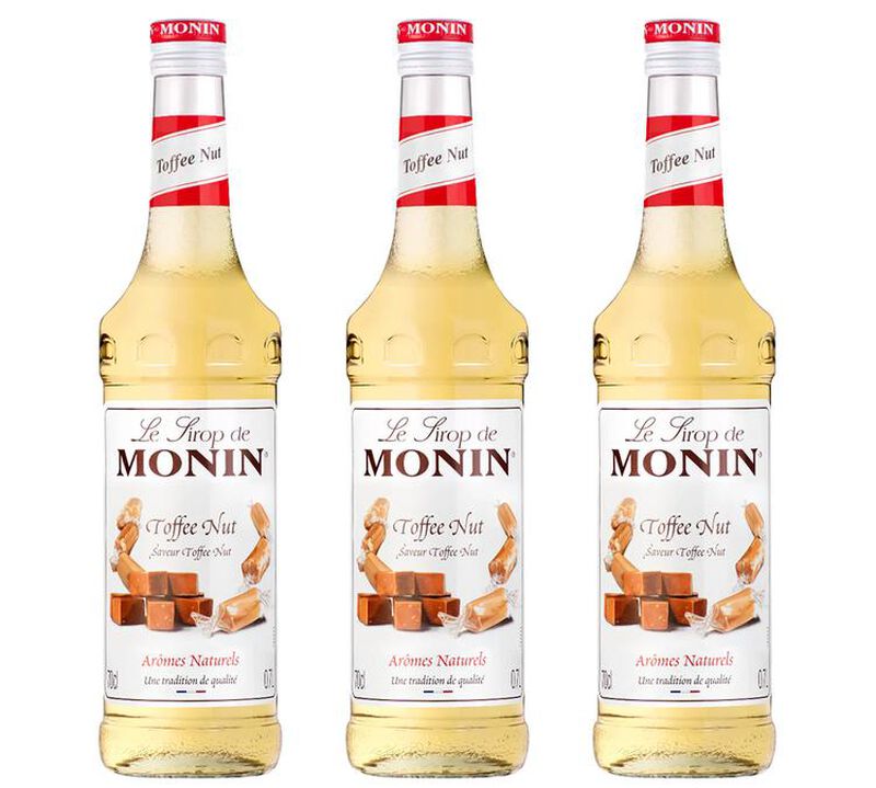 Sirop - Toffee nut 3 x 70cl - MONIN image number 0