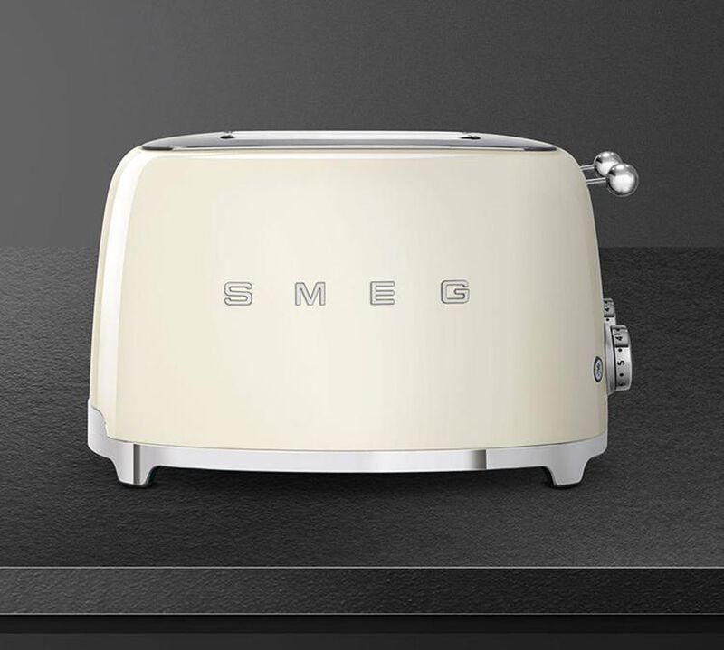 Grille-pain TSF03CREU 4 tranches Cr&egrave;me - SMEG image number 5
