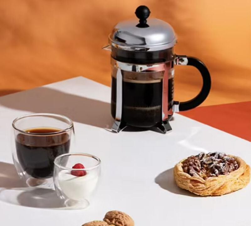 Cafeti&egrave;re &agrave; piston Chambord 50cl + 4 verres Pavina 25cl Bodum image number 1