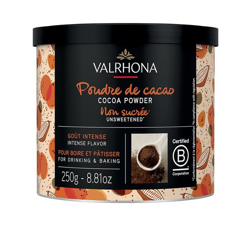 Valrhona 93% Cocoa Powder - 250g image number 0