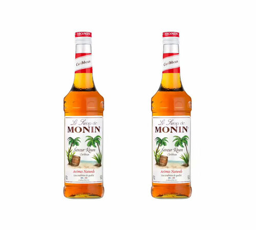 Sirop Monin - Saveur Rhum - 2 x 70 cl