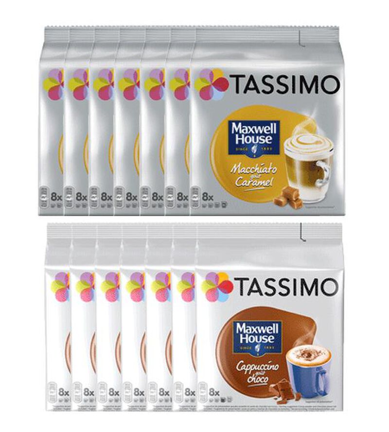 Maxwell House Tassimo Discovery Pack - 112 T-Discs image number 0