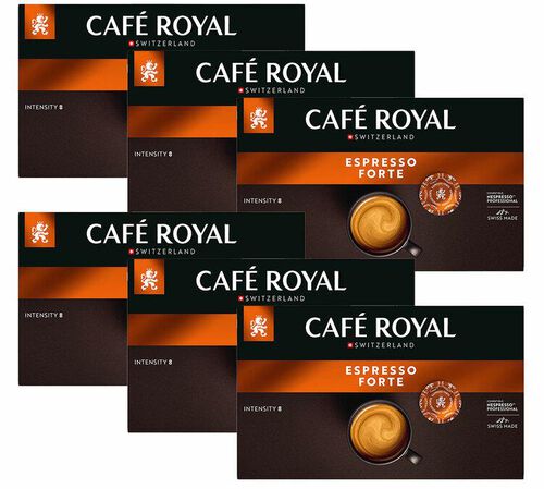300 Nespresso* Pro Capsules Espresso Forte &ndash; CAFE ROYAL