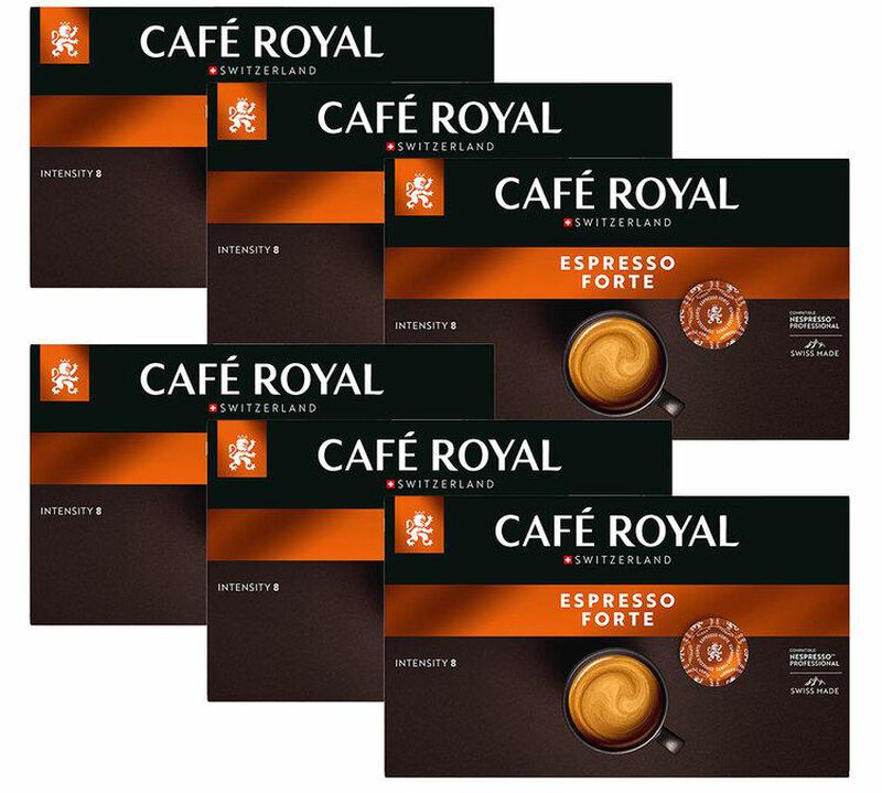 300 Nespresso* Pro Capsules Espresso Forte &ndash; CAFE ROYAL image number 0