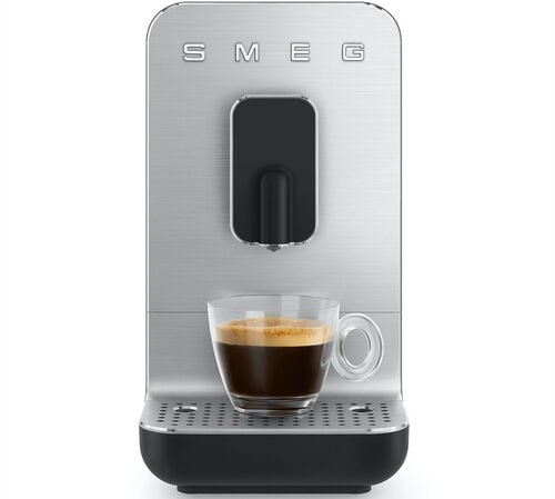 Machine &agrave; caf&eacute; avec broyeur int&eacute;gr&eacute; Noir Basic - Smeg - Parfait &eacute;tat image number 1