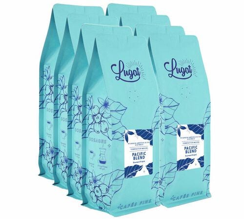 8 Kg Caf&eacute; en grain Pacific Blend anciennement Le Blend du Pacifique - Lugat