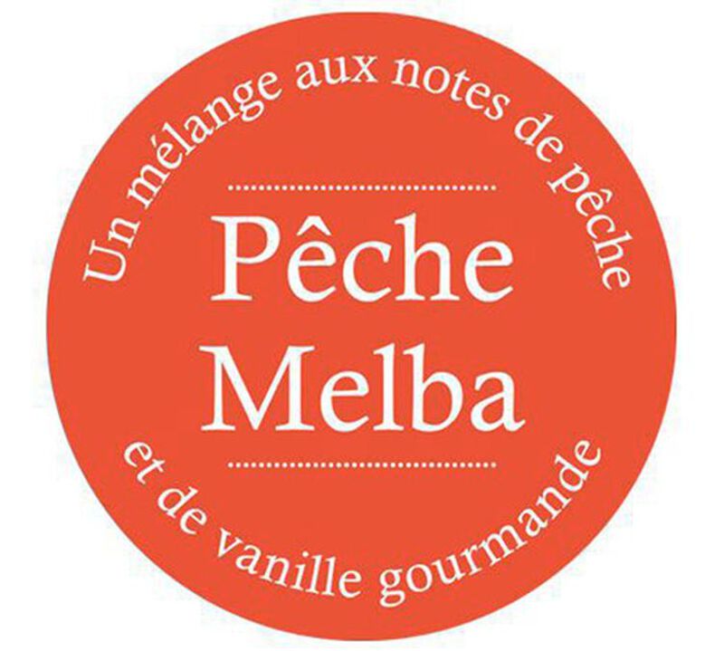 Peach Hibiscus Tea - Comptoir Fran&ccedil;ais du Th&eacute; - 100g Loose Leaf Tea image number 1