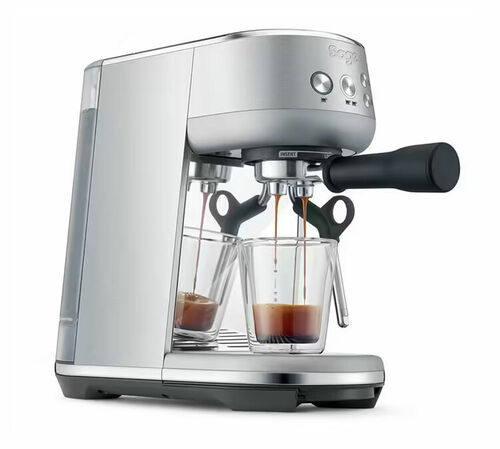Machine expresso SAGE The Bambino inox + Moulin &agrave; caf&eacute; BARATZA Encore ESP noir image number 1