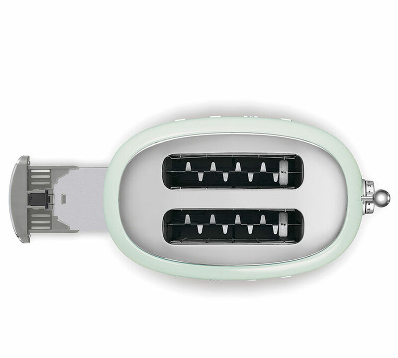 Grille-pain TSF01PGEU 2 tranches Vert d'eau - SMEG image number 3