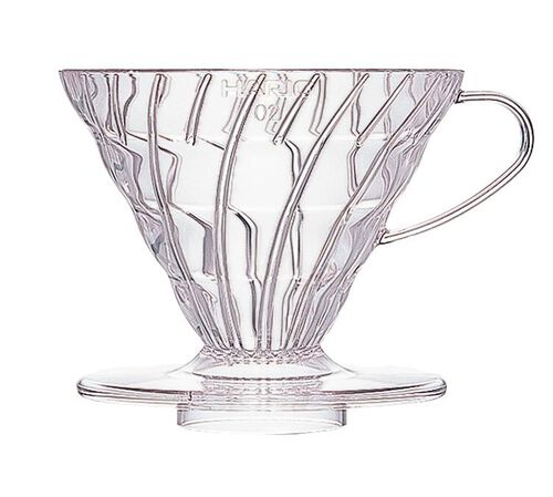 Dripper HARIO VDR-02 Transparent - 4 tasses