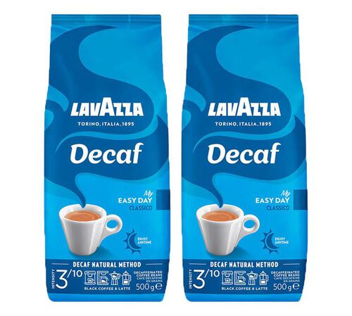 Lavazza - Caff&egrave; in grani - Decaf Classico 2x  500 g