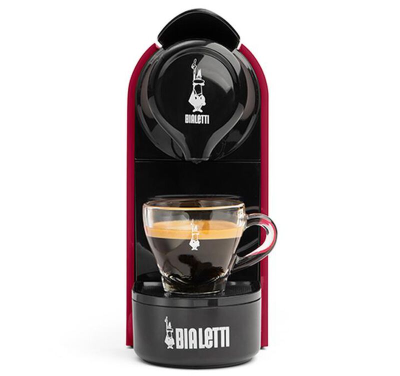 Bialetti - Gioia Rossa - Macchina per capsule in alluminio Mokespresso + 32 capsule image number 1