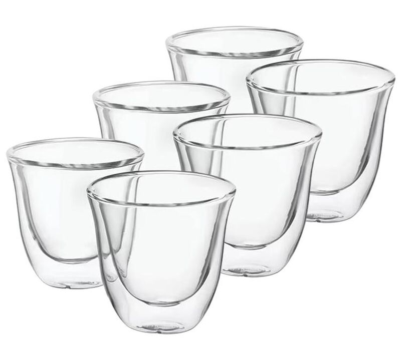 Lot de 6 verres Espresso 9 cl - DELONGHI image number 0