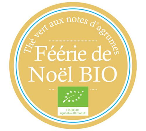 Comptoir Fran&ccedil;ais du Th&eacute; F&eacute;&eacute;rie de No&euml;l Organic Christmas Tea - 100g loose leaf tea image number 3