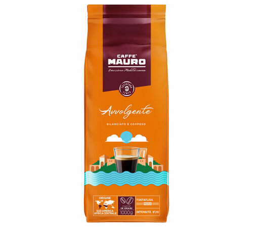 Caff&egrave; Mauro - Caff&egrave; in grani - Avvolgente 1 kg