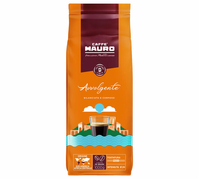 Caff&egrave; Mauro Coffee Beans Avvolgente - 1kg image number 0