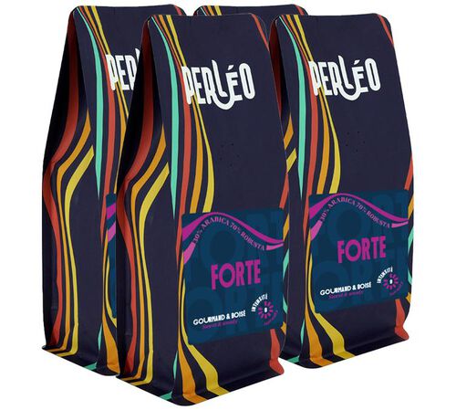 Perl&eacute;o - Caff&egrave; macinato Forte 4 x 250 g