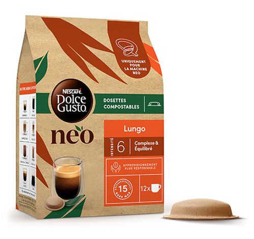 12 cialde Nescafe* Dolce Gusto* NEO Lungo image number 4
