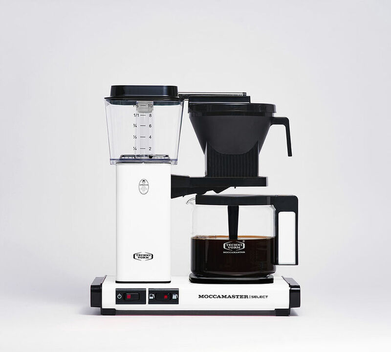 Caffettiera filtro Moccamaster KBG741 SELECT Bianca image number 1