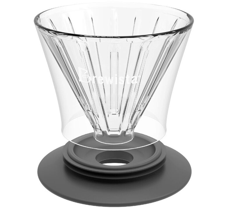 4-Cup glass full cone Brewista Smart Dripper image number 0