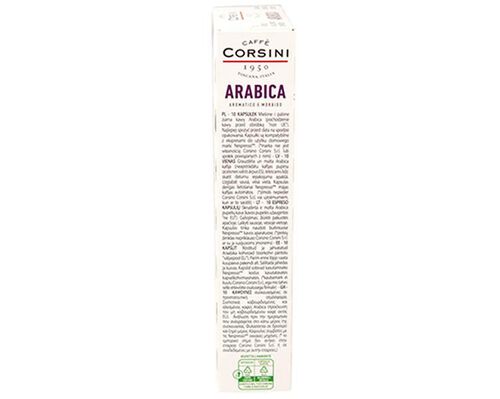 Corsini Nespresso* Original Compatible Pods Arabica x 10 image number 2