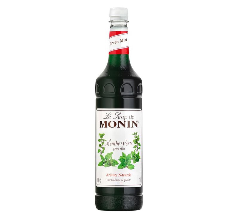 Sirop Monin Menthe - Bouteille plastique - 1L image number 0