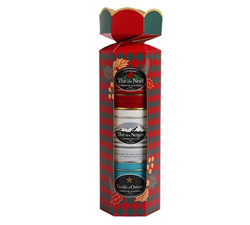 Discovery tea gift set by Compagnie Coloniale - &Eacute;toile d'Orient, Th&eacute; des Neiges, Th&eacute; de No&euml;l