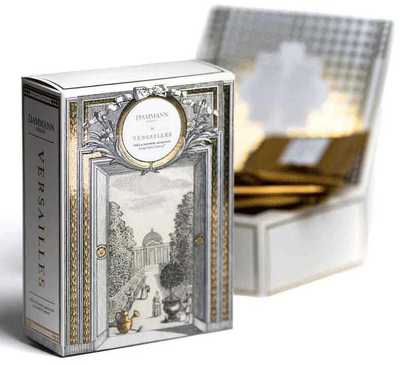 Dammann Fr&egrave;res Tea Selection Box Versailles x 20 Tea Bags image number 1