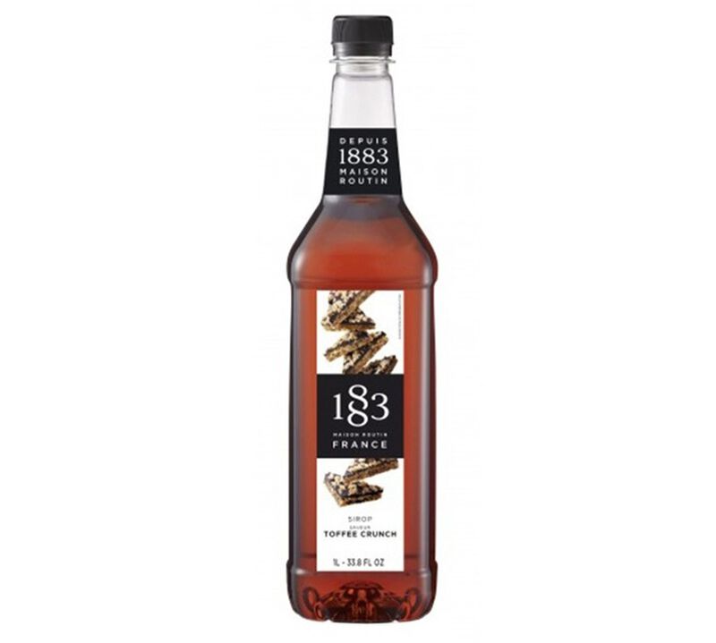 Sirop 1883 Routin Toffee Crunch - Bouteille Plastique - 1L image number 0