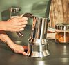 Alessi 9090 Moka Coffee Maker for induction hobs designed by Richard Sapper - 10 cups + Caf&eacute; Lugat image number 2