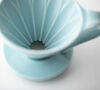 Cafec Arita Flower Dripper Blue - 4 Cups image number 1