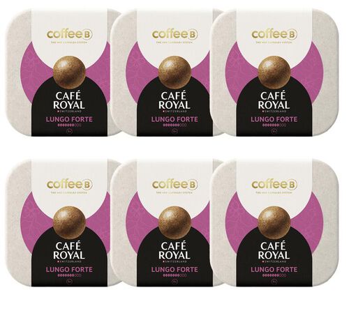 Caf&eacute; Royal - 54 capsule Coffee Balls CoffeeB Lungo Forte