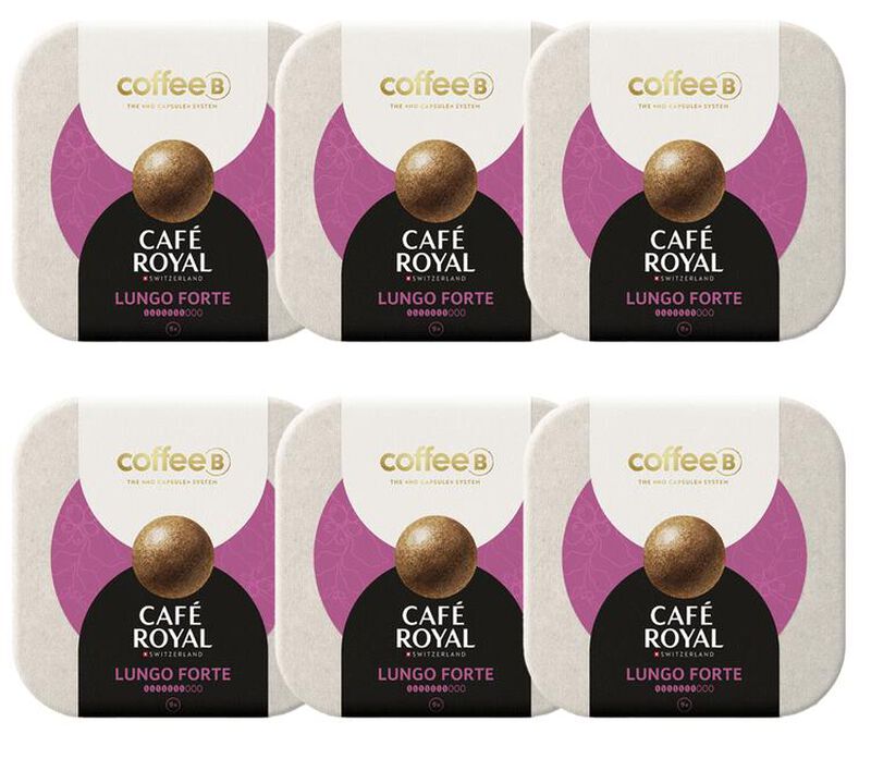 Caf&eacute; Royal - 54 capsule Coffee Balls CoffeeB Lungo Forte image number 0