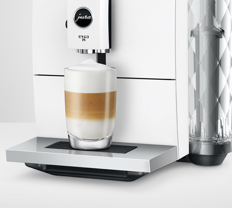 Jura - Kaffeevollautomat ENA 8 Full Nordic White mit Touchscreen image number 5