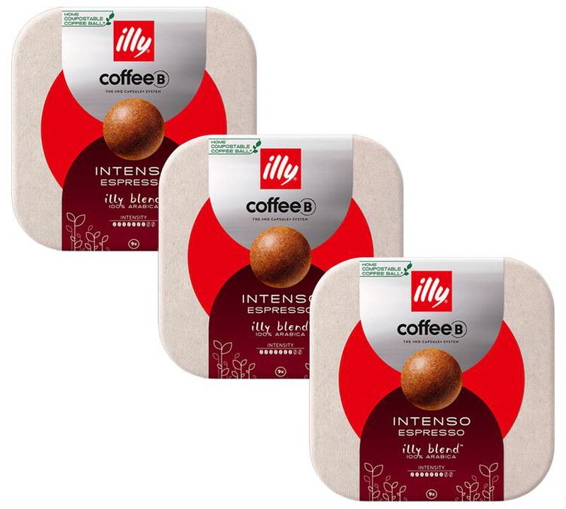 Illy - 27 capsule Coffee Balls CoffeeB - Intenso image number 0