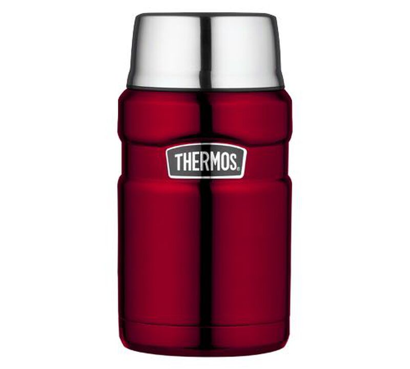 Thermos - Contenitore termico in acciaio inox Thermos King rosso 71 cl image number 0