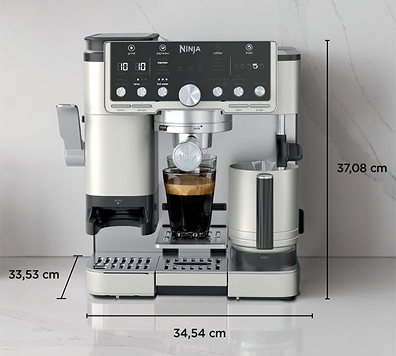 Machine expresso NINJA ES701EUWH Luxe avec tamper int&eacute;gr&eacute; image number 3