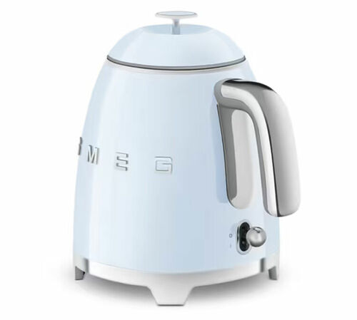 Set Petit-D&eacute;jeuner Grille-Pain TSF01PBEU et Bouilloire KLF05PBEU Bleu Azur - SMEG image number 1