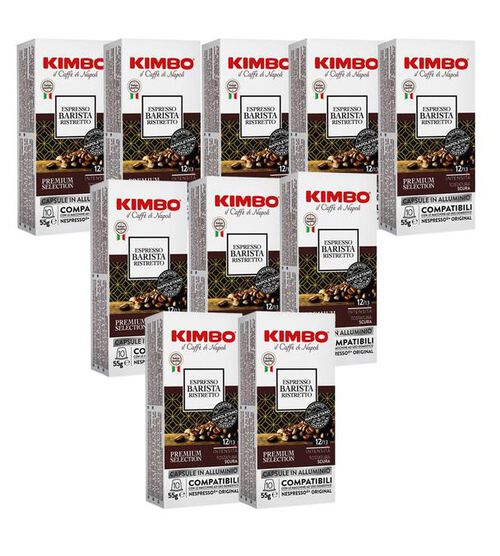 100 capsule compatibili Nespresso* Original Espresso Barista Ristretto &ndash; Kimbo