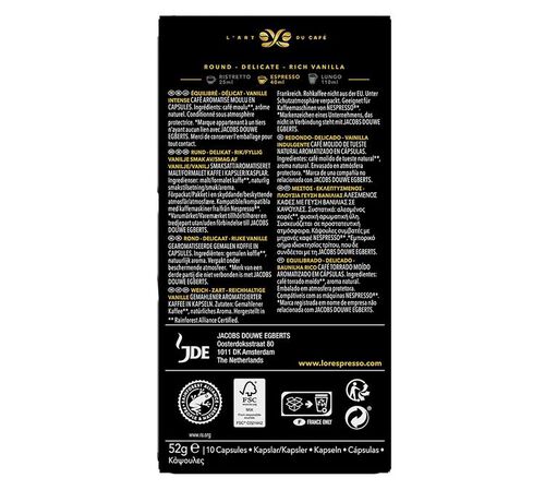 L'Or Espresso Nespresso*-compatible Original Vanilla Pods x 10 image number 1