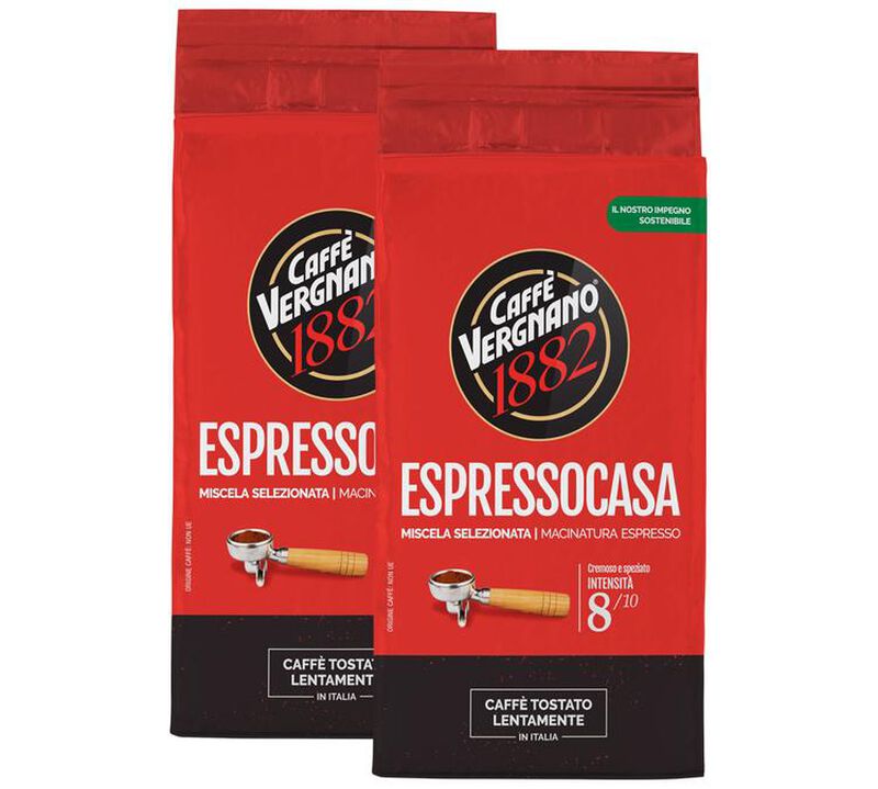 2 x 250 g - Caf&eacute; moulu - Espresso Casa - CAFF&Egrave; VERGNANO image number 0