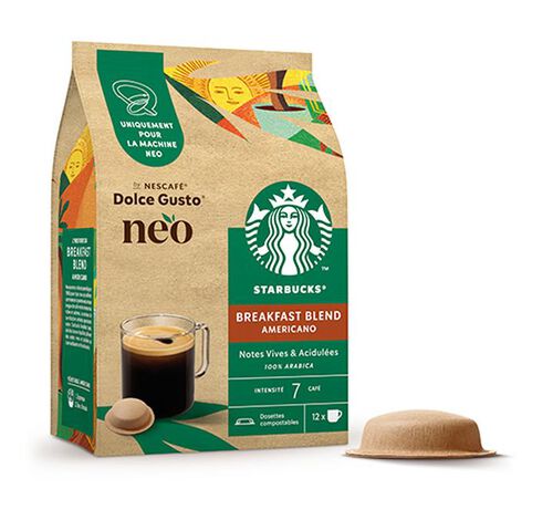 12 cialde Breakfast Blend Americano - Nescafe&reg; Dolce Gusto&reg; - NEO Starbucks image number 5