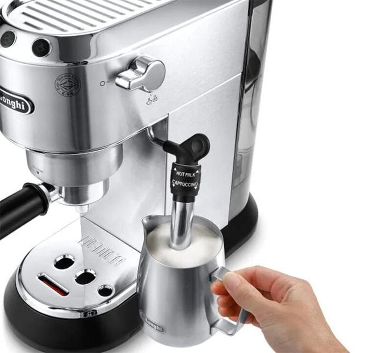 Machine expresso DELONGHI Dedica EC695.M inox bross&eacute; image number 1