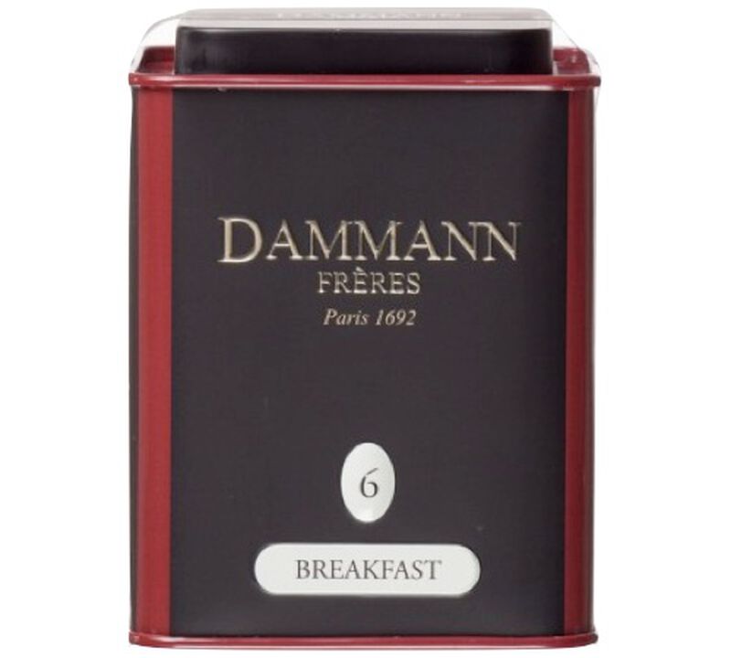Dammann Fr&egrave;res - T&egrave; nero Breakfast N&deg;06 100 g image number 0