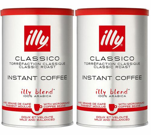 Illy - Caff&egrave; solubile - Torrefazione Classico Vellutato in scatola - 2 x 95 g