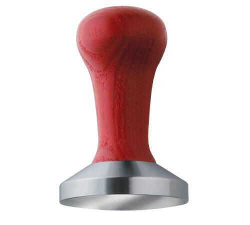 Tamper caf&eacute; MOTTA 58 mm acier et bois rouge