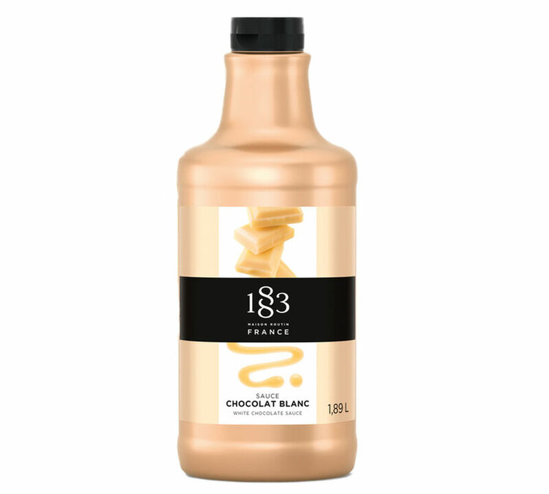 Sauce 1883 Routin Chocolat Blanc - 1,89 L image number 0
