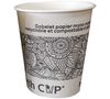 Pack of 90 Earth Cup Etnyk Paper Cups - 18 cl image number 2