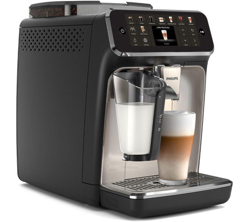 Philips Serie 5500 EP5547/90 LatteGo Nera cromata image number 0